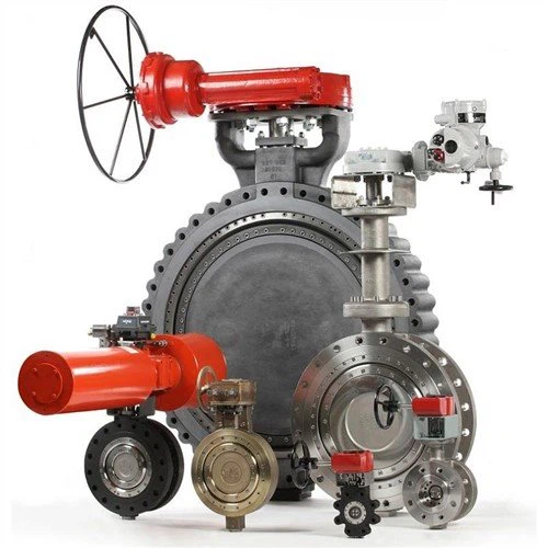 Injap Rama-rama dwi-offset